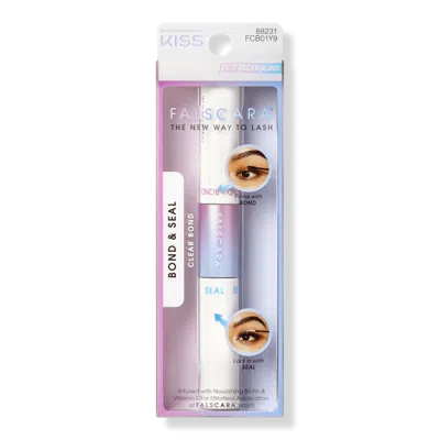 Kiss Falscara False Eyelash Bond & Seal - Clear In Transparent