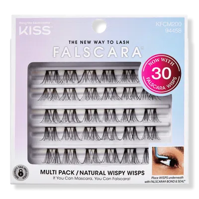 Kiss Falscara Multipack, Lash Clusters - Natural Wispy