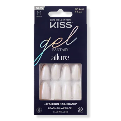 Kiss Gel Fantasy Allure Fashion Nails - Space In Black