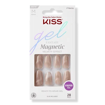 Kiss Gel Fantasy Magnetic Press-on Nails - Drama