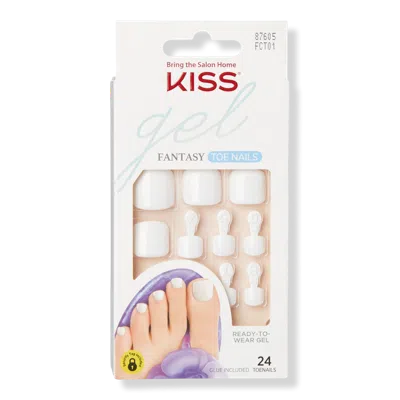 Kiss Gel Fantasy Press-on Toenails - This Is Classic