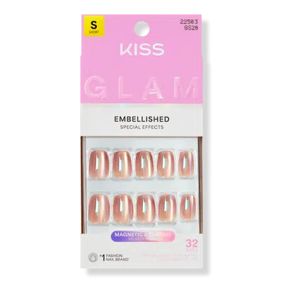 Kiss Glam Embellished Press On Nails - Golden Hour Affairs