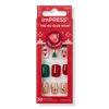 Kiss Impress Design Holiday Press On Nails - The Magic In Multi