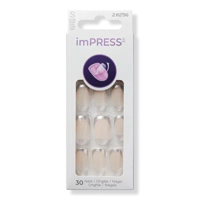 Kiss Impress Design Short Press-on Manicure Nails - Sun Chaser