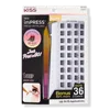 Kiss Impress Falsies Press On Self Adhesive Natural Lash Clusters Kit