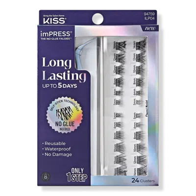 Kiss Impress Long Lasting Self Adhesive Eyelashes - Demi Bold