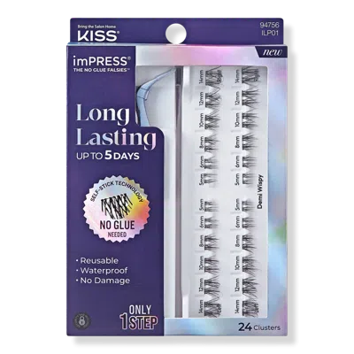 Kiss Impress Long Lasting Self Adhesive Eyelashes - Demi Wispy
