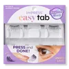 Kiss Impress Press On Falsies Easy Tab Self Adhesive Eyelashes - Sleek Natural