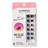 Kiss Impress Press-on Falsies Eyelash Clusters, Bold Volume