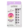 Kiss Impress Press-on Falsies Eyelash Clusters, Chic Wispy