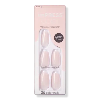 Kiss Impress Solid Color Medium Press On Nails - Serendipity