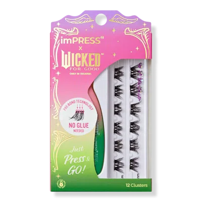 Kiss Impress X Wicked For Good Self Adhesive Eyelash Clusters - Forever My Friend