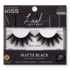 Kiss Lash Couture Matte Black Faux Mink, Matte Velvet