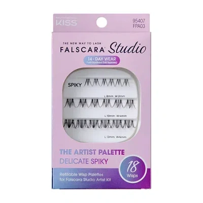Kiss Lashes Falscara Studio Delicate Spiky In Transparent