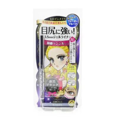 Kiss Me Ladies Heroine Make Long Stay Sharp Gel Liner Super Waterproof 0.0025 oz # 01 Black Makeup 4