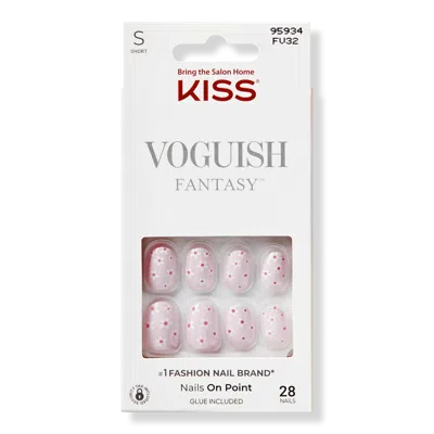 Kiss Voguish Fantasy Press-on Nails - Luminary In Yellow