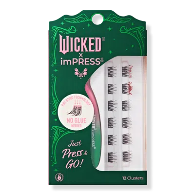 Kiss Wicked X Impress Self Adhesive Eyelash Clusters - Bewitching