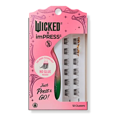 Kiss Wicked X Impress Self Adhesive Eyelash Clusters - Magic Unleashed