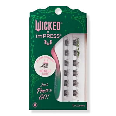 Kiss Wicked X Impress Self Adhesive Eyelash Clusters - Wickedly Beautiful