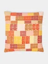 Kissweh Rima Hand-embroidered Cotton Cushion