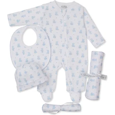 Kissy Kissy Babies'  5-piece Pima Cotton Set In White