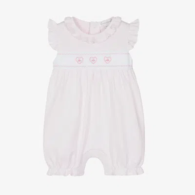 Kissy Kissy Baby Girls Pink Cotton Classic Treasures Shortie