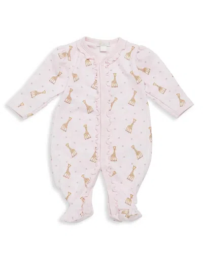 Kissy Kissy Baby's Sophie La Giraffe Footie In Pink