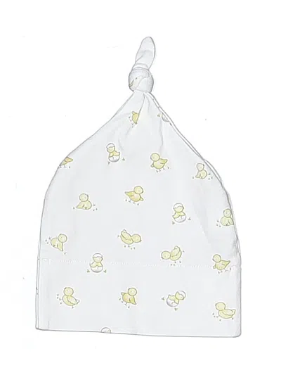 Pre-owned Kissy Kissy Kids' Beanie Hat In White