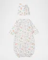 Kissy Kissy Boy's Jungle Adventure Convertible Gown & Hat Set In Multi