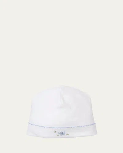 Kissy Kissy Kids' Boy's Premier Elephant Empire Hat, Newborn In White/lt Blue