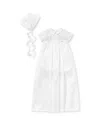 Kissy Kissy Boys' 3-piece Christening Gown, Suit & Bonnet Set - Baby In White