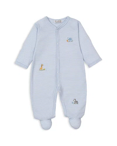 Kissy Kissy Boys' Striped Footie - Baby In Blue
