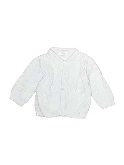 Pre-owned Kissy Kissy Babies' Cardigan Sweater In Blue