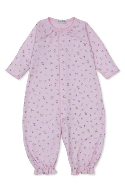 Kissy Kissy Babies'  Convertible Pima Cotton Gown In Multi