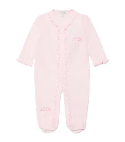 Kissy Kissy Kids'  Cotton Rocking Horse All-in-one In Pink