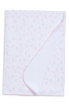 Kissy Kissy Ele-fun Pima Cotton Blanket In Pink