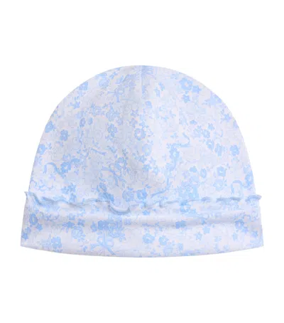 Kissy Kissy Kids' English Roses Hat In Blue