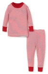KISSY KISSY FITTED TWO-PIECE PAJAMAS