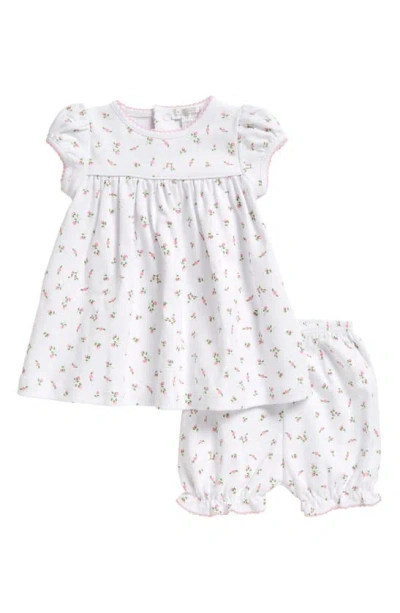 Kissy Kissy Babies' Girls White Pima Cotton Dress