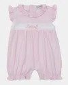 Kissy Kissy Girl's Baby Bunny Patch Playsuit In Pk