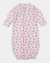 Kissy Kissy Girl's Heartfelt Hearts Convertible Gown And Hat Set In Rd