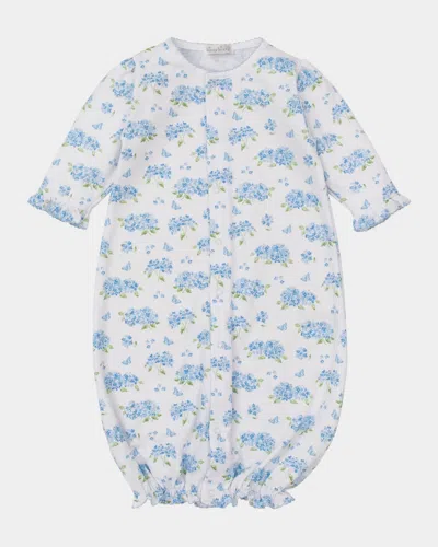 Kissy Kissy Kids' Girl's Heavenly Hydrangeas Convertible Gown In Lb