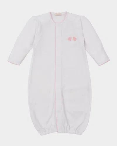 Kissy Kissy Kids' Girl's Premier Baa Baa Baby Sheep Convertible Gown In Whpk