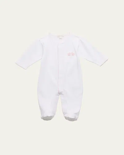Kissy Kissy Kids' Girl's Premier Baa Baa Baby Sheep Footie In White/pink