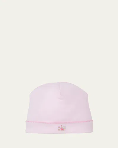 Kissy Kissy Kids' Girl's Premier Flowers And Vines Hat, Newborn In Pink