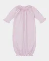 Kissy Kissy Girl's Clb Hand Smocked Sleep Sack In Pk