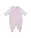 Kissy Kissy Girls' Bodysuit And Overalls Set - Baby In Multi