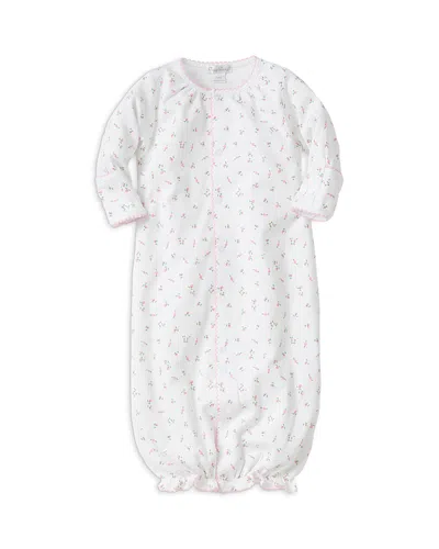 Kissy Kissy Girls' Garden Roses Print Convertible Gown Coverall - Baby In White