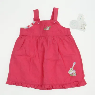 Pre-owned Kissy Kissy Kids'  Girls Pink Dress In Blue