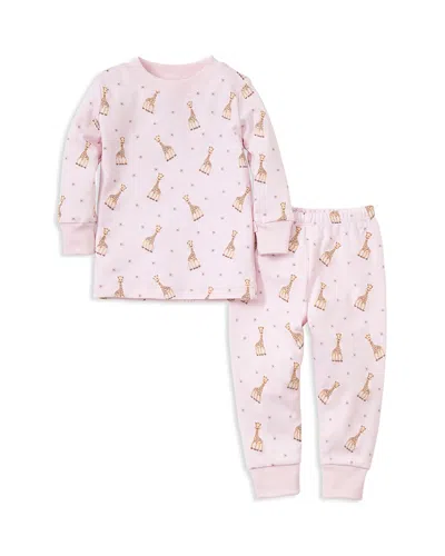 Kissy Kissy Girls' Sophie La Girafe Pajama Shirt & Pants Set - Baby In Pink